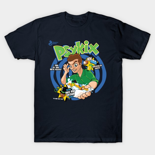 Psykix Cereal T-Shirt by FOUREYEDESIGN